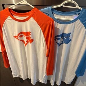 Toronto Blue Jays Raglan Tees - New never worn